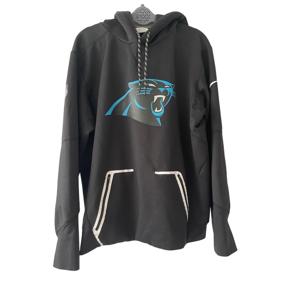 Nike NFL Therma Fit Men's Carolina Panthers Hoodie L